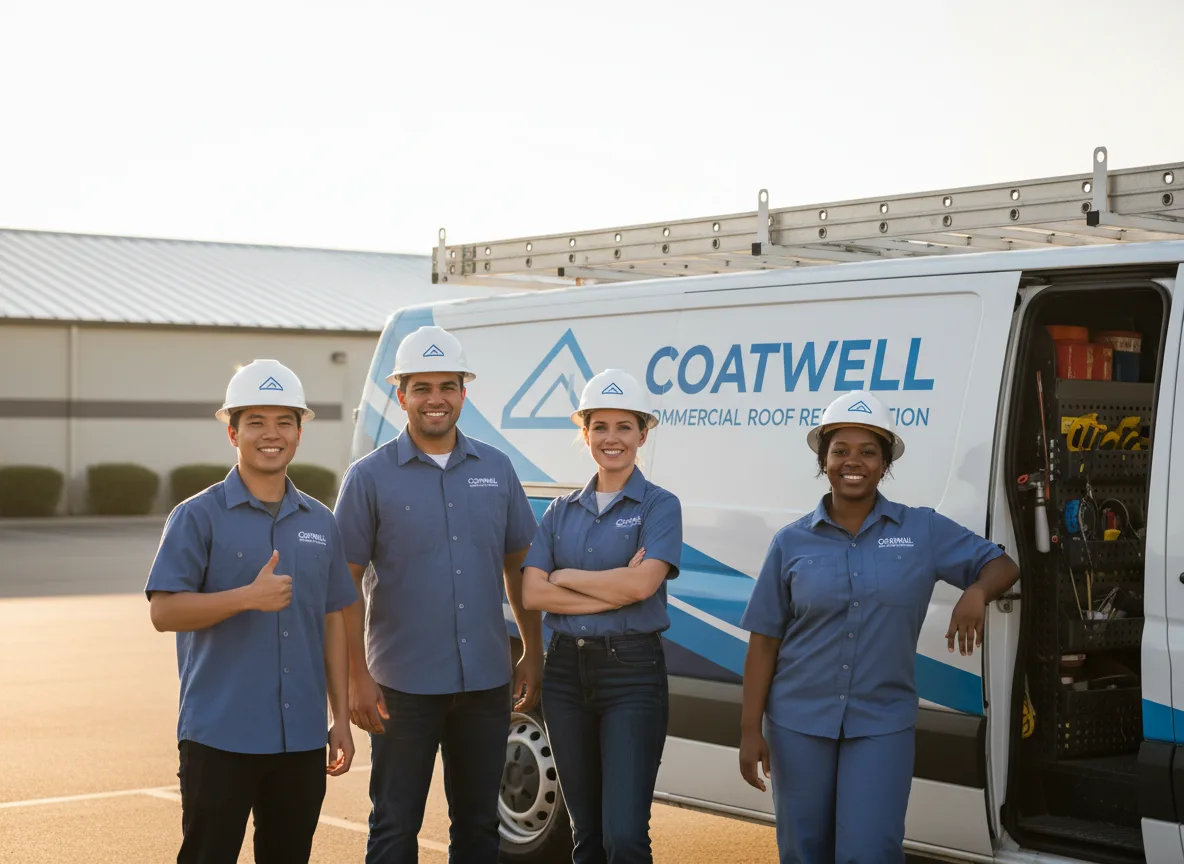 Commercial roof coating company in Points, WV